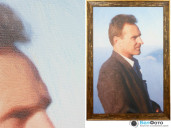 Фото на холсте с подрамником